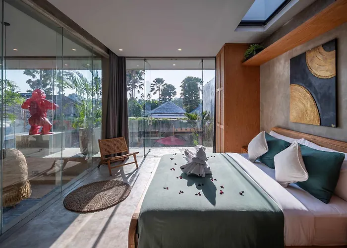 Ferienhaus Artistic 4bd With Private Pool & Jungle Vibes
