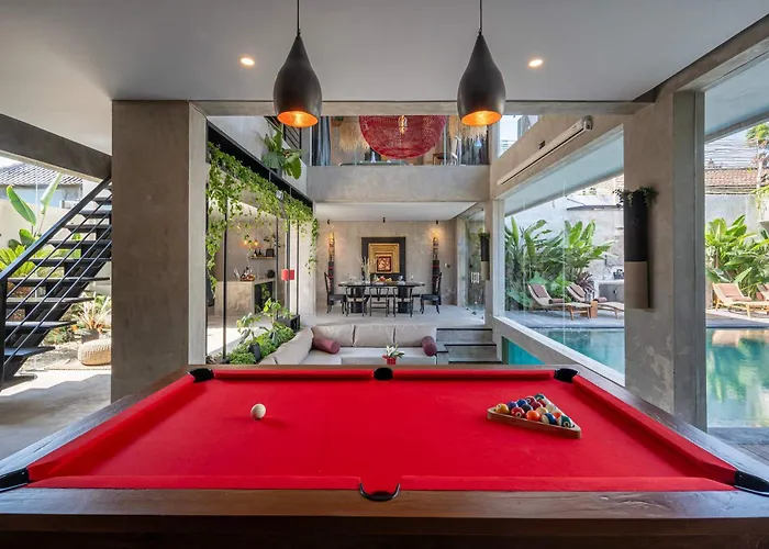 Artistic 4bd With Private Pool & Jungle Vibes Ferienhaus Seminyak