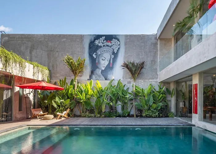 Ferienhaus Artistic 4bd With Private Pool & Jungle Vibes