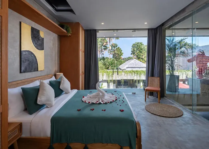 Ferienhaus Artistic 4bd With Private Pool & Jungle Vibes Seminyak
