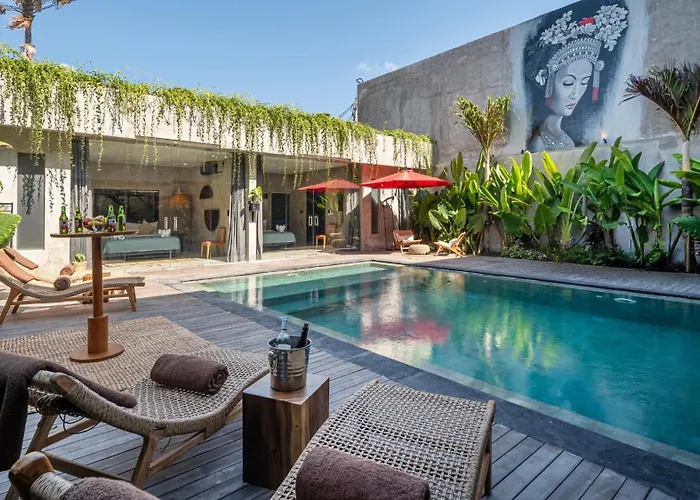 Artistic 4bd With Private Pool & Jungle Vibes Ferienhaus *
